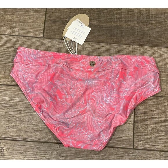 Prana Papaya Fronda Ramba Bottom Bikini Swim Bottom Womens Small Pink NEW - Picture 8 of 12